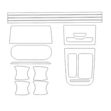 KIT TIGGO 7 ( PELICULA MULTIMIDIA, VELOCIMENTO, QUINA DE PORTA, MACANETA, AR, CONSOLE E FRISO( abaixo da tela)