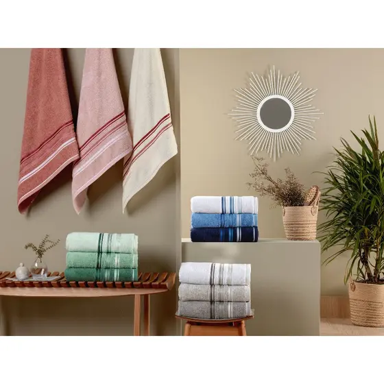 Toalha de Banho Toalhão Banhão Lumix 100% Algodão   Maciez  Elegância e Alta Absorção