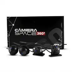 Câmera Ré e Frontal Space 360º 4 câmeras JR8