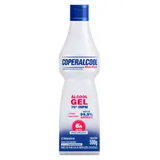Álcool em Gel Coperalcool Bacfree 70°INPM Tradicional - 500g