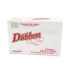 Papel Toalha Interfolha 02 Dobras Folha Simples Dubbon Ouroppel