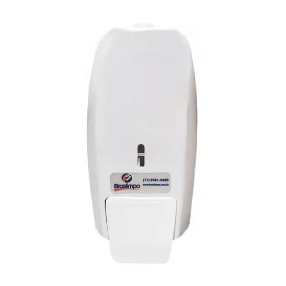 Saboneteira para Refil com Válvula Espuma/Spray sem Reservatório Branca Exaccta Plus