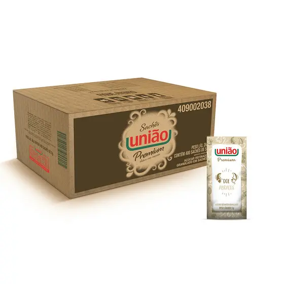 Açúcar Sachê União - 400un