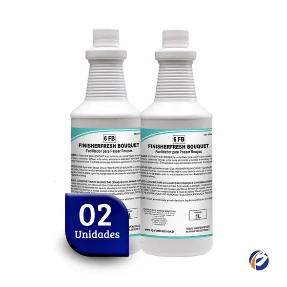Kit 2und Finalizador de Roupas Finisherfresh 1L cada Spartan