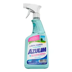 Limpa Vidros com Álcool Pulverizador 500ml Azulim