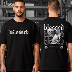 Camiseta Masculina Oversized Blusa de Algodão Estilo Streetwear Camisa Larga Passeio e Academia