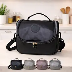Bolsa Térmica Lancheira Porta Marmita Fitness Academia Trabalho Escola  Reforçada Alça Removível Impermeável Moderna