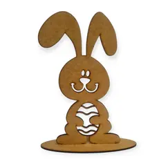 Coelho de Páscoa mdf, decoração de páscoa