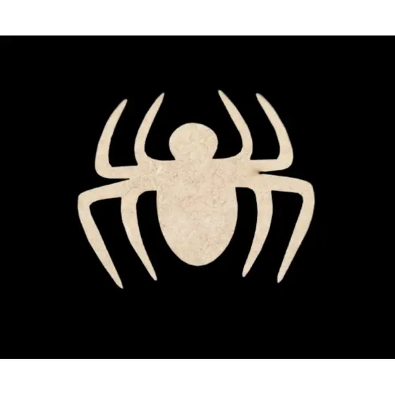 kit aplique de aranha mdf halloween