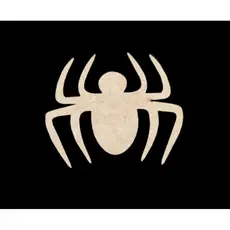 kit aplique de aranha mdf halloween