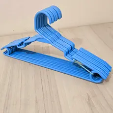 Kit até 100 unidades Cabides Reforçados infantil Baby azul
