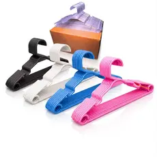 Cabide Reforçado Infantil Baby até 100 unidades  Rosa, Azul, Preto, Branco e acrílico.