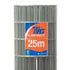TELA SOLDADA TAG MALHA 5x15cm FIO 2,76mm RL 25X1,5m