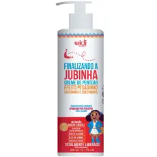 Finalizando A Jubinha Efeito Pesadinho Creme De Pentear Para Cachinhos e Crespinhos 300ml