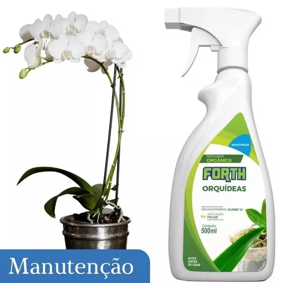 Fertilizante Adubo Orgânico Forth 500ml Orquídeas Manutenção