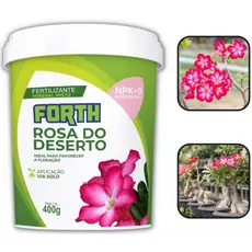 Adubo Fertilizante Forth Rosa Do Deserto 400g Floração Flor