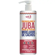 Encaracolando A Juba Creme De Pentear Modelador De Cachos 1 Litro Widi Care