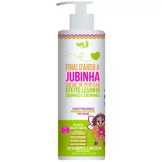 Tratando A Jubinha Efeito Levinho Creme De Pentear Para Ondinhas e Cachinhos 300ml Widi Care