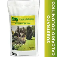 Calcário Dolomítico 3kg Fertilizante Corretivo Para Acidez Solo - Dimy