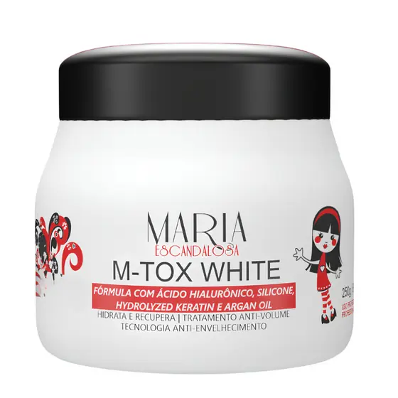 Máscara Tradicional White 250g M Escandalosa