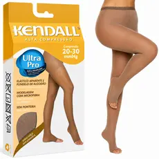 Meia Calça Kendall Compressão 20-30mmHg Sem ponteira Varizes Confortável Pós Operatório