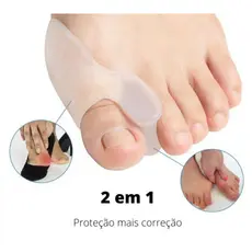 Protetor De Joanete Corretor Ortopédico de Silicone Gel Par Pés Hallux Valgus Ortopedico Dedo RJ-15 PRONTO ENTREGA