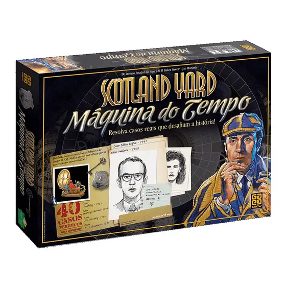 Jogo Scotland Yard Maquina Do Tempo - Grow 3330