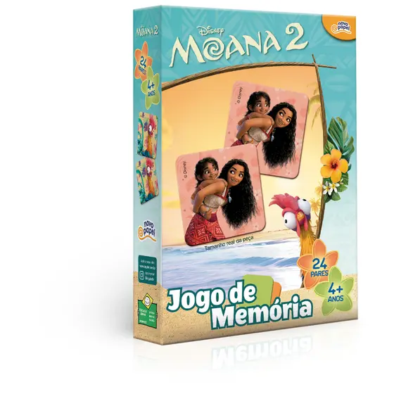 Jogo Da Memória Disney Moana 2 - Toyster 8079