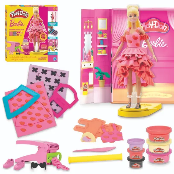 Massinha Play Doh Barbie Designer Fashion - G1356