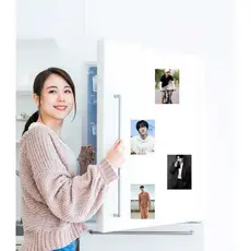 💜 BTS Cards Magnéticos Colecionáveis | +100 Modelos | Kits com 7 a 10 Unidades Aleatórias | Fãs Army K-pop Decor