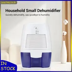 [Rbw] 500ml Desumidificador Portátil Mudo Absorvedores De Umidade Secador De Ar Para Sala De Casa Cozinha Desodorizador