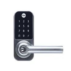 Fechadura Digital Yale YDL 120 C Senha E Chave Prova D`água