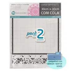 Kit com 2 Bases De Corte 30x30 Brother ScanNCut SDX (com cola)
