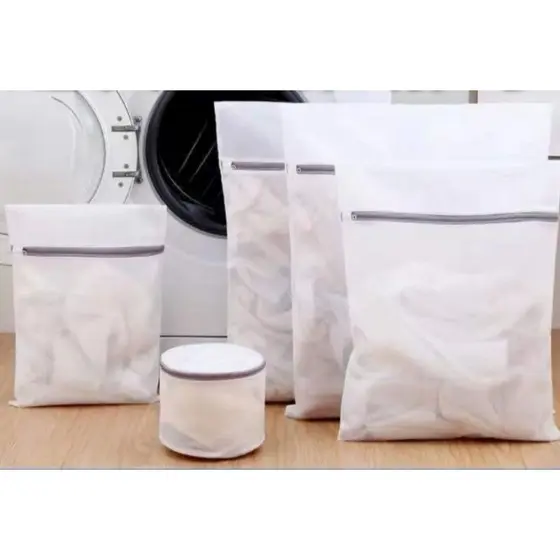 kit 5 Sacos Protetor de Roupa Para Pelos na Maquina de Lavar Roupa