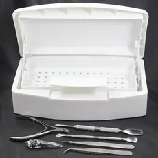 Bandeja Esterilizadora De Alicates E Pinças De Manicure Para Unhas Estética