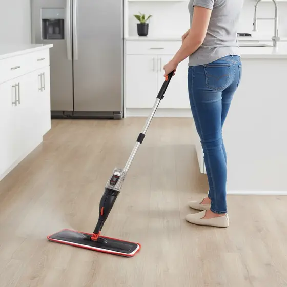 MOP SPRAY COM RESERVATORIO ESFREGÃO LIMPEZA PRÁTICA RÁPIDA SEM RSFORÇO