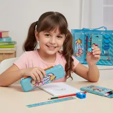 Kit Escolar Completo Maria Clara JP Estojo Acessorios Funcionais Estudo Crianca