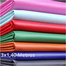 3 Metros de Bagum por 1,40cm de largura, impermeável, ideal para bolsas, mochilas e decorações.