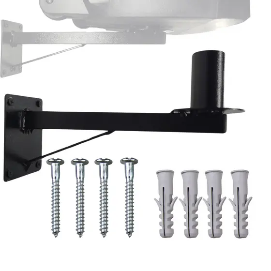 kit suporte fixo com bucha e parafuso 8mm