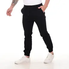 Calças Jogger Jeans Camuflada Masculina Com Punho Elástico
