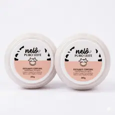 Kit 2 Esfoliante Coporl Puro Leite Vaquinha Nelô 200g