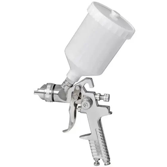 Pistola Pintura HVLP Pneumática Bico 1,4mm HVLP Copo 600ml H827P