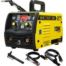 Maquina Tri Solda 140a Mig Tig Eletrodo Serralheiro Bivolt 127/220V Tork