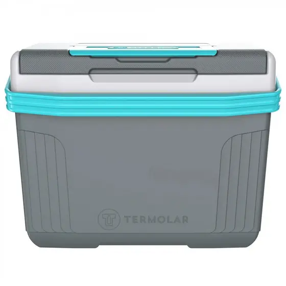 Caixa Cooler Térmico Pequeno 8 Litros Cinza ou Rosa Cabe Ate 12 Latas Termolar