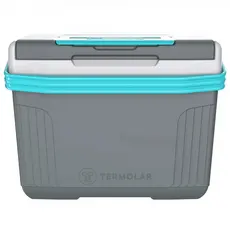 Caixa Cooler Térmico Pequeno 8 Litros Cinza ou Rosa Cabe Ate 12 Latas Termolar