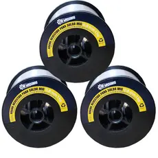 3 Arames Revestido Solda Mig Flux 1Kg 0.8mm Sem Gás Erb