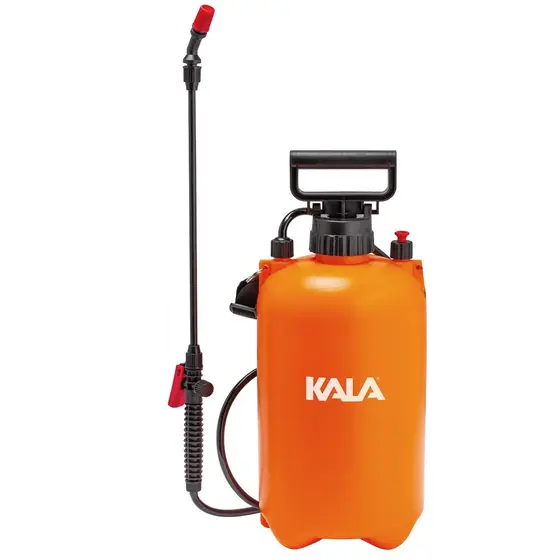 Pulverizador Manual Compressão Prévia 4 Litros Agrícola Jato Regulável Kala