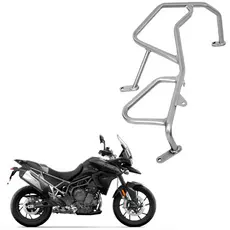 Protetor De Motor e Carenagem Tiger 900 Prata Bráz