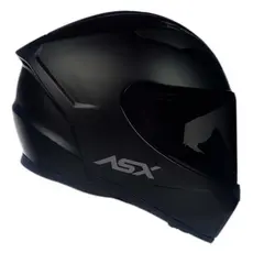 Capacete Masculino Feminino Asx City Solid Preto Fosco + Viseira
