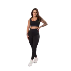 CONJUNTO FITNESS CALÇA LEGGING CINTURA ALTA E TOP SEM BOJO SUPLEX